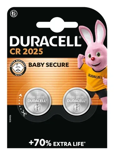 DURACELL Knopfbatterie Specialty DL2025 B2 CR2025, 3V 2 St&uuml;ck