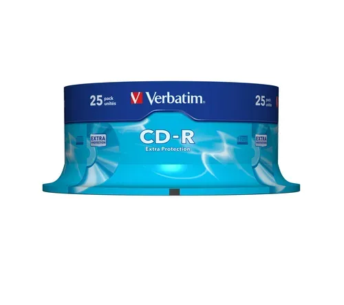 Verbatim CD-Rohlinge Extra Protection 52x 700 MB 25 Stück