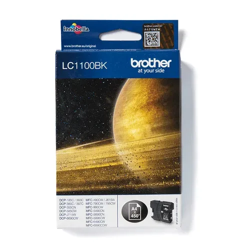 Brother B1100BK Druckerpatronen XL bk - Brother LC-1100BK für z.B. Brother DCP -185 C, Brother DCP -380, Brother DCP -383 C, Brother DCP -385 C