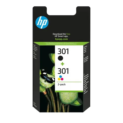 HP Combopack 301 BK/color N9J72AE DeskJet 2050 190/165 Seiten