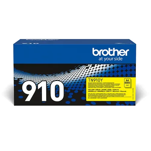 Brother B910Y Toner y - Brother TN-910Y für z.B. Brother HLL 9310 CDW, Brother MFCL 9570 CDW, Brother HLL 9310 CDWT, Brother HLL 9310 CDWTT