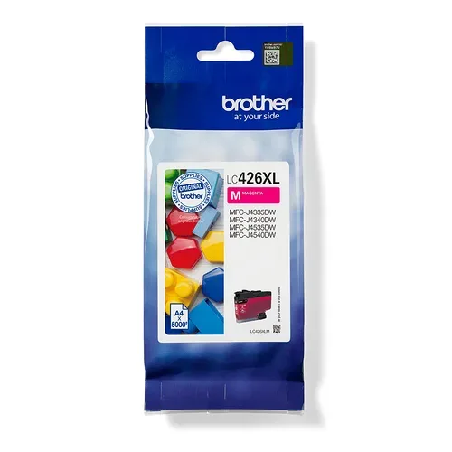 Brother B426 Druckerpatronen XL m - Brother LC426XLM für z.B. Brother MFCJ 4335 DW, Brother MFCJ 4340 DW, Brother MFCJ 4540 DW XL, Brother MFCJ 4540