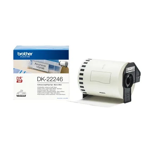 PTOUCH Endlos-Etiketten 103mmx30.48m DK-22246 QL-1050 weiss