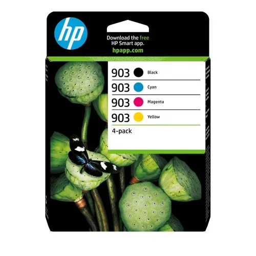 HP H903VALP Druckerpatronen (bk, c, m, y) - HP No. 903 VALP, 6ZC73AE für z.B. HP OfficeJet Pro 6970, HP OfficeJet Pro 6860, HP OfficeJet Pro 6868