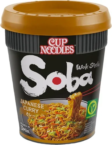 Nissin Cup Noodles Soba Japanese Curry 90G