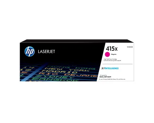 HP H415X Toner XL magenta - HP No. 415X, W2033X für z.B. HP Color LaserJet Enterprise MFP M 480 f, HP Color LaserJet Pro MFP M 454 dw