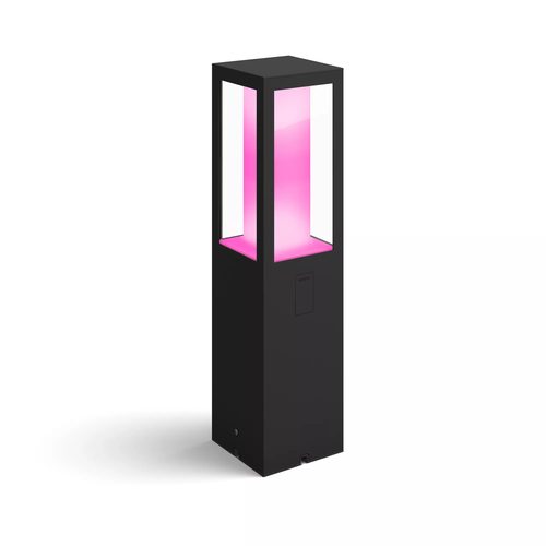 Philips Hue White and Color Ambiance Impress - Garten-Sockelleuchte (Schwarz)