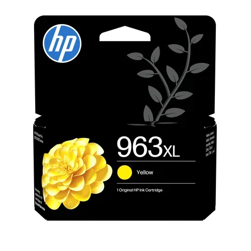 HP H963XLY Druckerpatronen XL y - HP No. 963XL Y, 3JA29AE für z.B. HP OfficeJet Pro 9010, HP OfficeJet Pro 9012, HP OfficeJet Pro 9013
