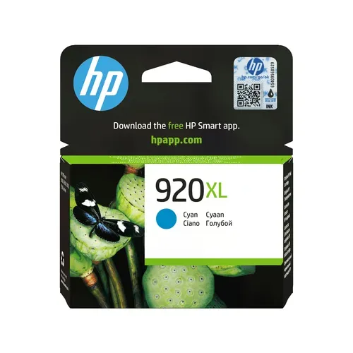HP H920XLc Druckerpatronen XL cy - HP No. 920XL c, CD972AE für z.B. HP OfficeJet 6500 A Plus, HP OfficeJet 6000, HP OfficeJet 6000 special Edition