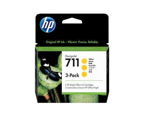 HP H711C*3 Druckerpatronen cy - HP No. 711 C*3, CZ134A für z.B. HP DesignJet T 520 36 Inch, HP DesignJet T 120, HP DesignJet T 520