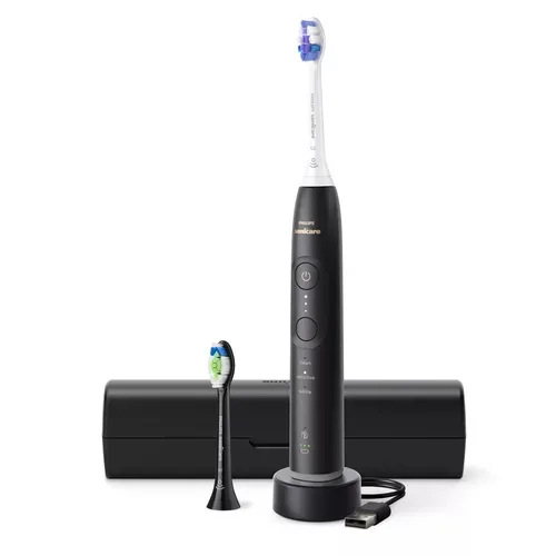 Philips Sonicare Elektrische Zahnbürste Series 6500 HX7410/01 schwarz (1 Stk)