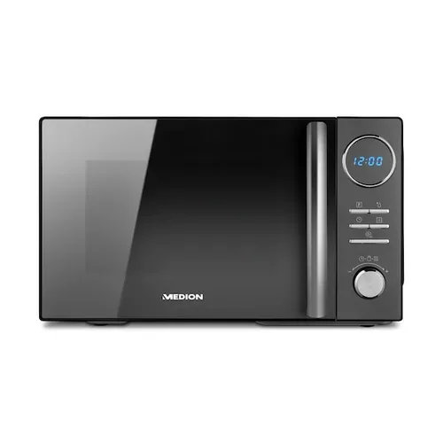 MEDION LIFE 3 in 1 Mikrowelle  MD 11493, Kombination aus Mikrowelle, Grill und Heißluft, 23 L, 10 Automatikprogramme, 900 W, Digitaler Timer