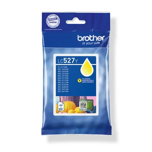 BROTHER Tintenpatrone yellow LC-527Y MFC-J4350DW 900 Seiten