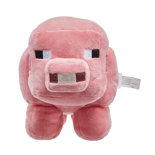MATTEL Minecraft: Schwein - Plüschfigur (Rosa)