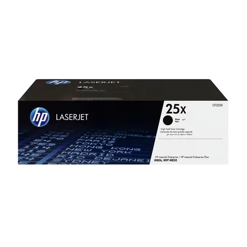 HP Toner-Modul 25X schwarz CF325X LJ Enterprise M806 40'000 S.