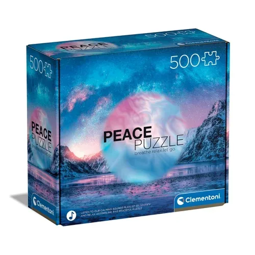 Clementoni - Puzzle Light Blue 500tlg., Multicolor