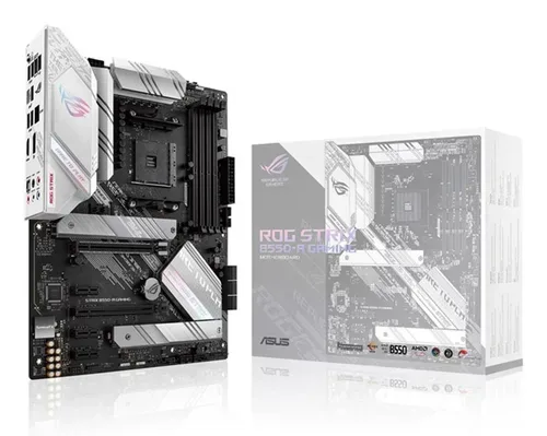 Asus ROG STRIX B550-A GAMING Mainboard Sockel (PC) AMD® AM4 Formfaktor (Details) ATX Mainboard-Chipsatz AMD® B550