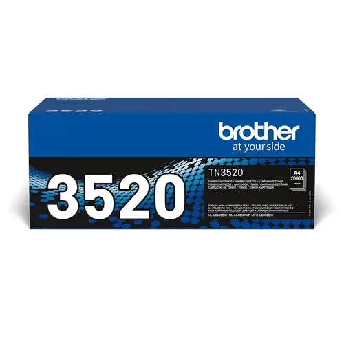 Brother B3520 Toner XL schwarz - Brother TN-3520 für z.B. Brother HLL 6400 DW, Brother HLL 6400 DWT, Brother HLL 6400 DWTT