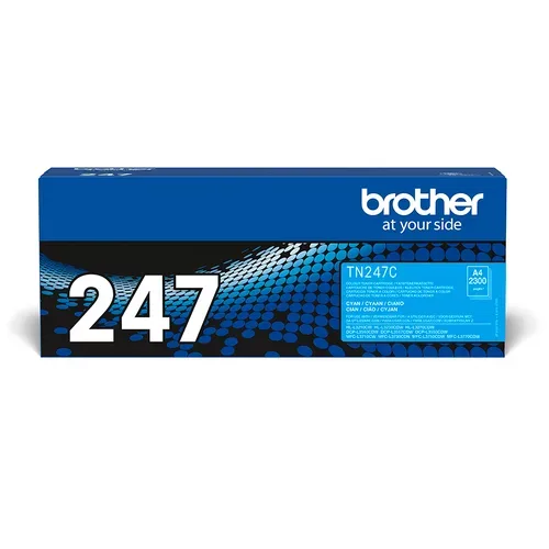 Brother B247C Toner XL c - Brother TN-247C für z.B. Brother DCPL 3550 CDW, Brother MFCL 3730 CDN, Brother MFCL 3750 CDW, Brother DCPL 3510 CDW