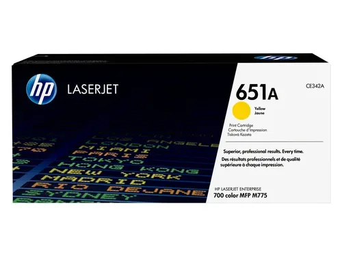 HP Toner-Modul 651A yellow CE342A LJ Enterpr.700 M775 16'000 S.