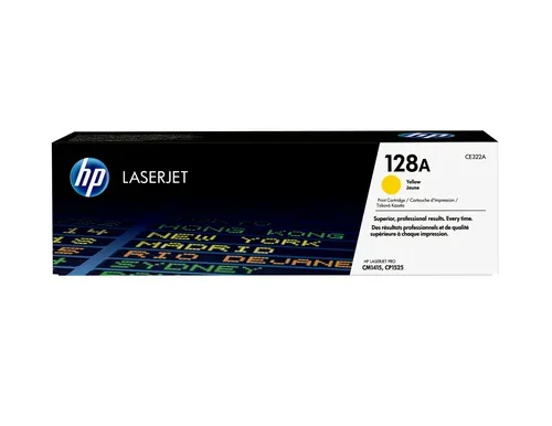 HP H128AY Toner ye - HP No. 128A Y, CE322A für z.B. HP LaserJet CP 1500, HP LaserJet CP 1525, HP LaserJet CP 1525 n, HP LaserJet CP 1525 nw