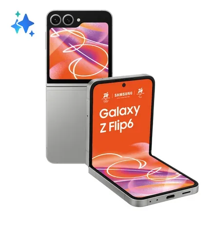 SAMSUNG Galaxy Z Flip6 256 GB Silver Shadow Dual SIM