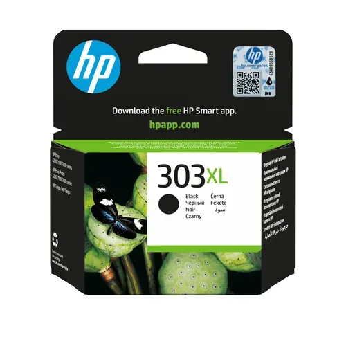 HP H303XLBK Druckerpatronen XL bk - HP No. 303XL BK, T6N04AE für z.B. HP Envy Photo 7134, HP Envy Photo 6230, HP Envy Photo 7230, HP Envy Photo 7900