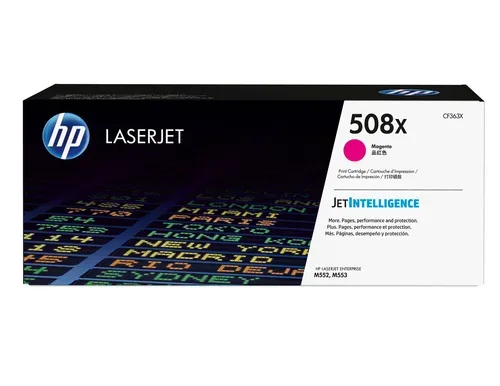 HP Toner-Modul 508X magenta CF363X CLJ Enterprise M552 9500 S.