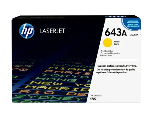 HP Toner-Modul 643A yellow Q5952A Color LaserJet 4700 10'000 S.