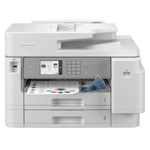 Tintenstrahl Multifunktionsdrucker Brother MFC-J5955DW, 4 in 1,USB/LAN/WLAN, Auto-Duplex/Mobildruck/NFC, 2 Papierkassetten, bis A3, mit CMYK-Patronen