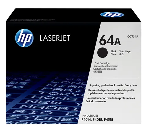 HP H64A Toner schwarz - HP No. 64A, CC364A für z.B. HP LaserJet P 4015, HP LaserJet P 4015 DN, HP LaserJet P 4015 N, HP LaserJet P 4015 TN