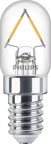 Leuchtmittel Philips Kunststoff E14 1.5 W - Farbe: Transparent - LED - Lichtfarbe: Extra warmweiss - Leuchtmittel- LED Leuchtmittel