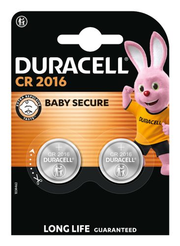 Duracell Lithium Knopfzelle 2016