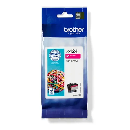 Brother B424 Druckerpatronen m - Brother LC424M für z.B. Brother DCPJ 1200 W, Brother DCPJ 1200 DW, Brother DCPJ 1200 WE ecopro