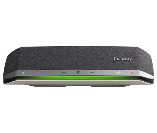HP Poly Sync 40 MS Teams Speakerphone Konferenzlautsprecher Silber