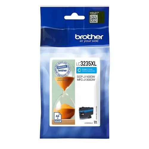Brother B3235XLC Druckerpatronen XL c - Brother LC-3235XLC für z.B. Brother DCPJ 1100 DW, Brother MFCJ 1300 DW