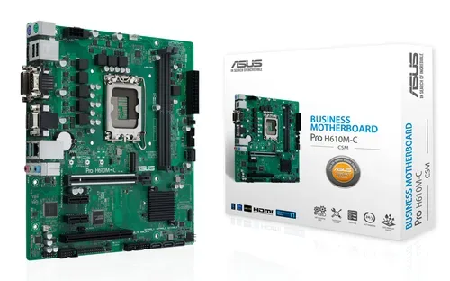 ASUS - Pro H610M-C-CSM Intel H610 LGA 1700 micro ATX