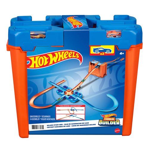 Track Builder Mega Stunt Box, Rennbahn