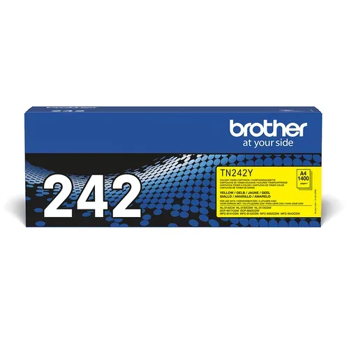 Brother B242Y Toner ye - Brother TN-242Y für z.B. Brother DCP -9022 CDW, Brother HL -3142 CW, Brother HL -3152 CDW, Brother HL -3172 CDW