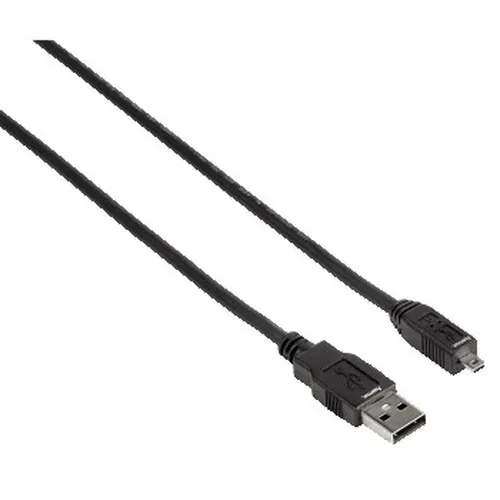 Hama -  Kabel USB A-USB Mini B8 Schwarz 1,8 m, One Size