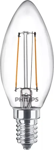 Philips LED 78205400 LED EEK E (A - G) E14 Kerzenform 2 W = 25 W Warmweiß (Ø x L) 3.5 cm x 9.7 cm 2 St.