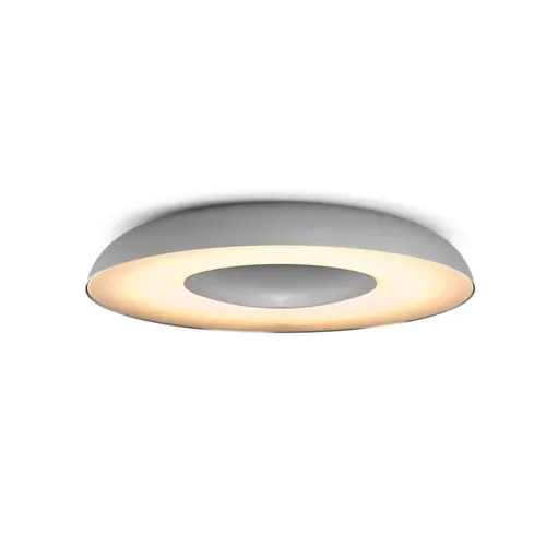Deckenlampe Philips Hue Silber Metall 39.1 cm 10 cm - LED - Lichtfarbe: Warmweiss - Kaltes Tagesweiss - Deckenlampe- LED Energiesparlampe