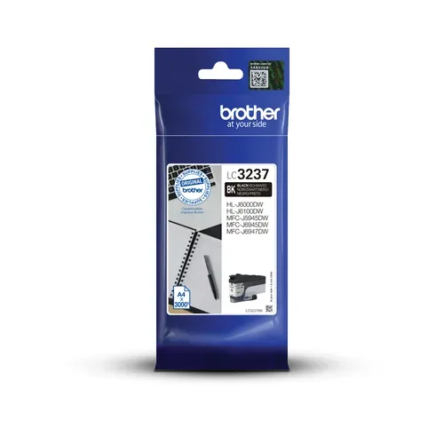 Brother B3237/3239 Druckerpatronen bk - Brother LC3237BK für z.B. Brother MFCJ 6947 DW, Brother HLJ 6000 DW, Brother HLJ 6100 DW