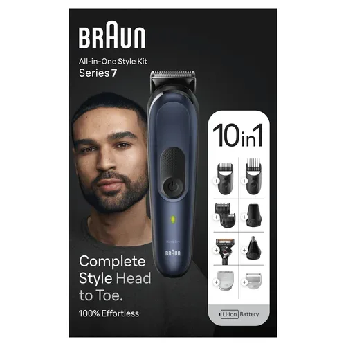 Braun All-in-One Kit MGK7421 Bodygroomer – Bodygroomer/Körperrasierer – blau
