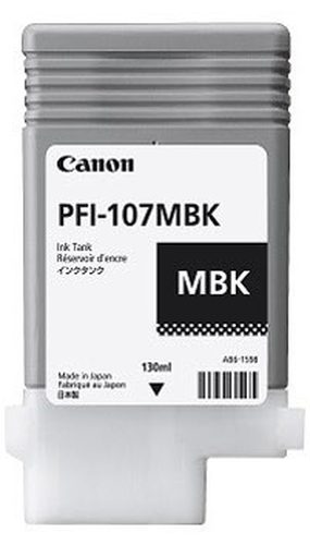 Canon Tintenpatrone PFI-107MBK Original einzeln Matt Schwarz 6704B001 Druckerpatrone