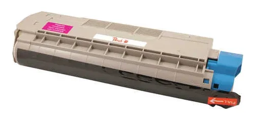 Peach O4431/28/34/4391 Toner ma ersetzt OKI 44315306 für z.B. OKI C 610 CDN, OKI C 610 DM, OKI C 610 DN, OKI C 610 DTN, OKI C 610 N