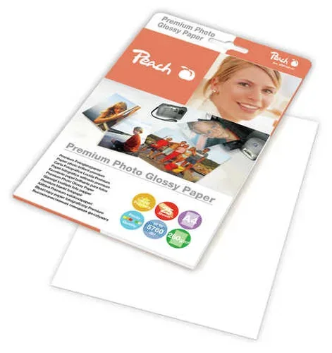 Peach Premium Photo Glossy Papier A4 260 g/m2, 25 Blatt