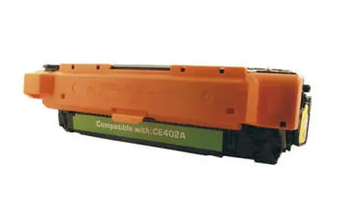 Peach HP 507 AY Toner ye ersetzt HP No. 507A Y, CE402A für z.B. HP LaserJet Enterprise 500 color M 551 dn, HP LaserJet Enterprise 500 color M 551 n