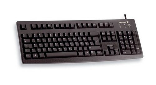 CHERRY G83-6105 USB-Tastatur Schweiz, QWERTZ, Windows® Schwarz