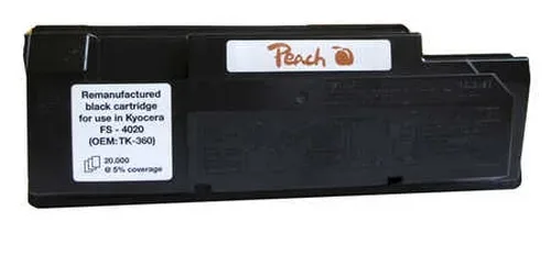 Peach K360 Toner bk ersetzt Kyocera TK-360 für z.B. Kyocera FS -4020 DN